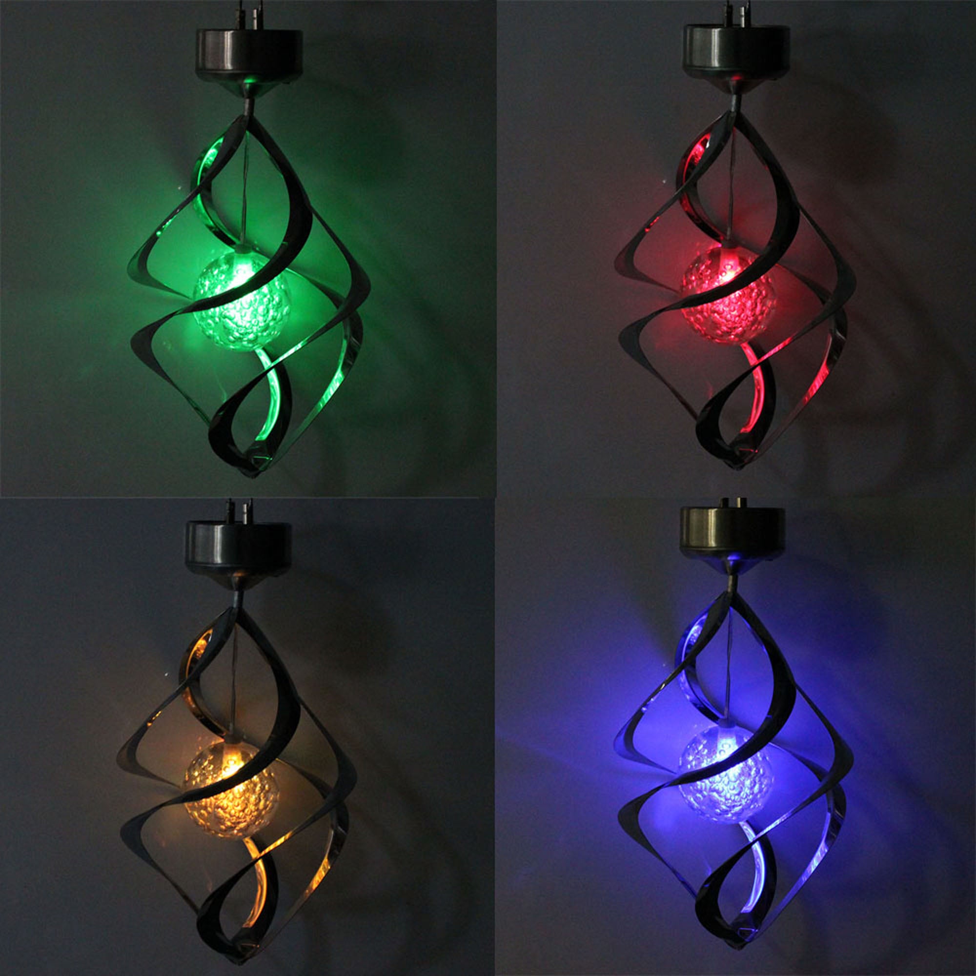 AGPTEK Solar Power LED Color Changing 10