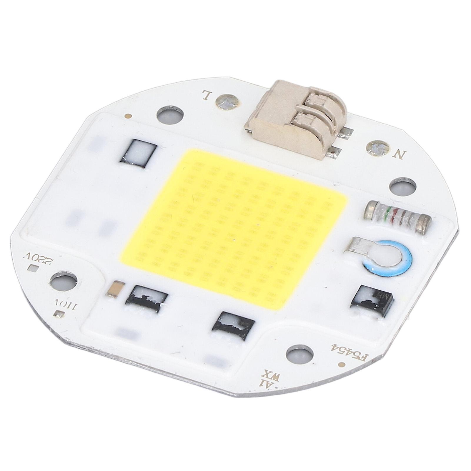 Cob Lamp Bead High Power Led Chip High Brightness Cob Light Emitter Drive Free For Diy Lighting 110v70w Cold White 5800k-6500k