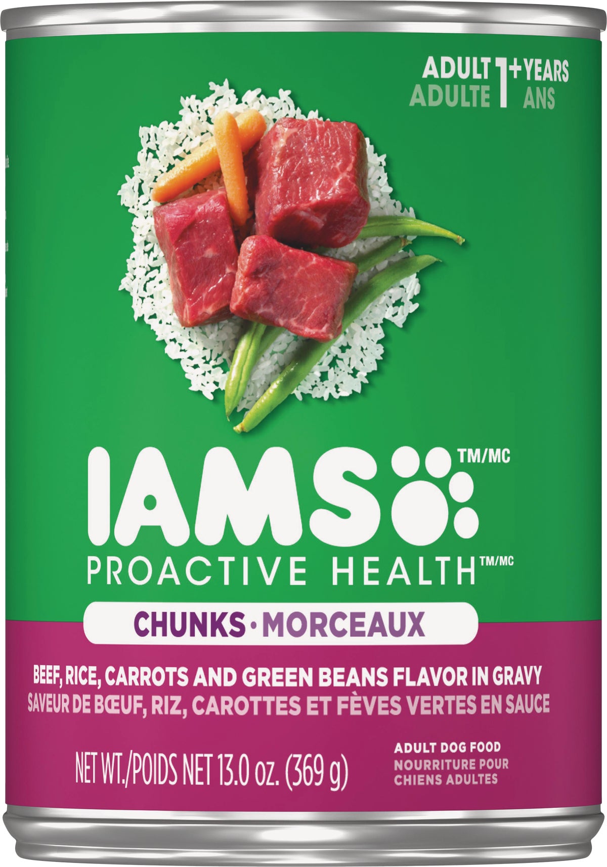 Iams Proactive Health Chunks Adult Wet Dog Food 13 Oz.