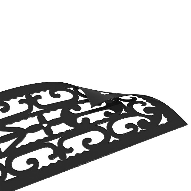 Rectangle Floor Mat Black