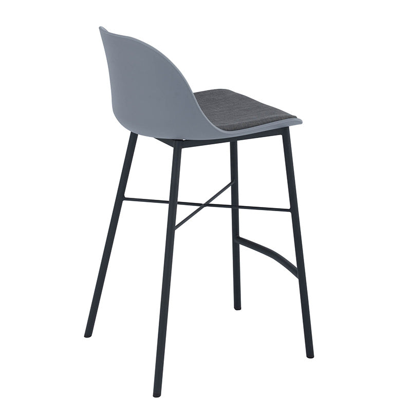 LAXMI Counter Stool - Grey & Black