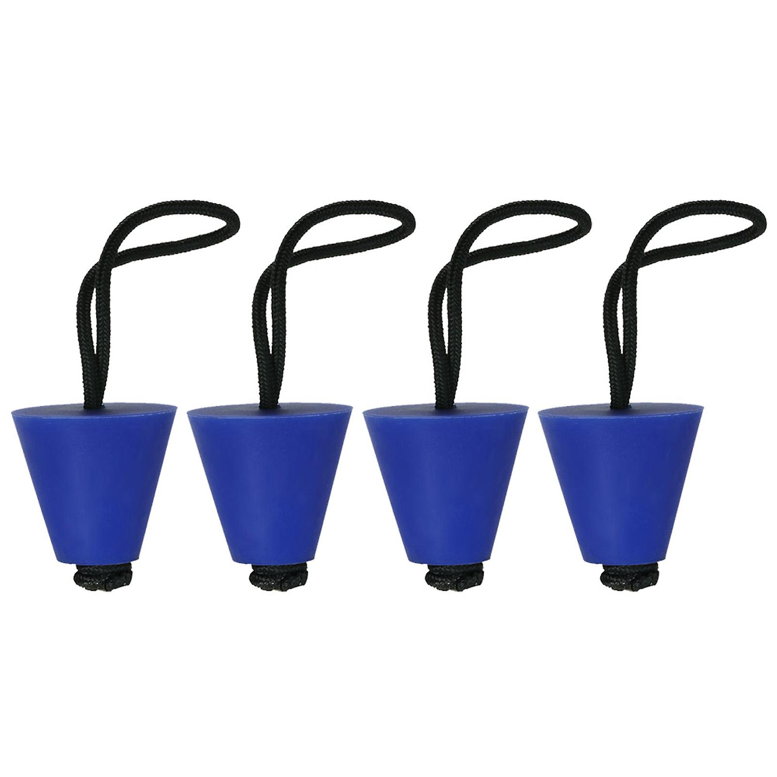 4pcs Best Universal Kayak Scupper Plug Kit Kayak Scupper Plug Kit Canoe Drain Holes Stopper Bung