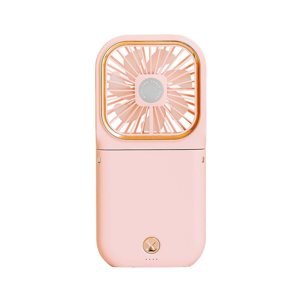 Usb adjustable cooling fan foldable neck hanging fan
