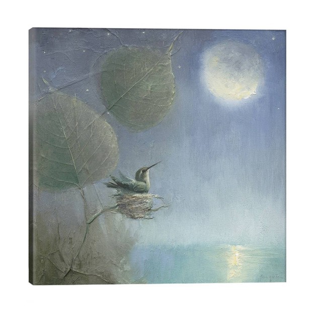 Hummingbird Moon By David Joaquin Unframed Wall Canvas Icanvas