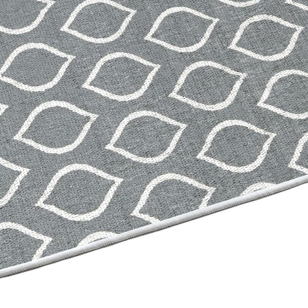 Sussexhome Drop Collection Cotton Heavy Duty Low Pile Area Rug 2 x27 X 3 x27