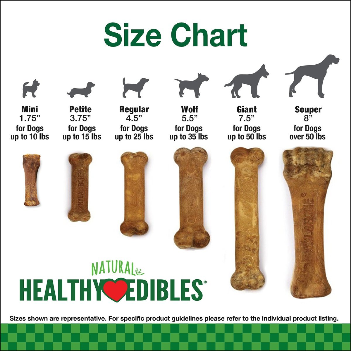 Nylabone Natural Healthy Edibles Beef， Chicken， Bacon and Lamb Flavor Grain-Free Dog Treats