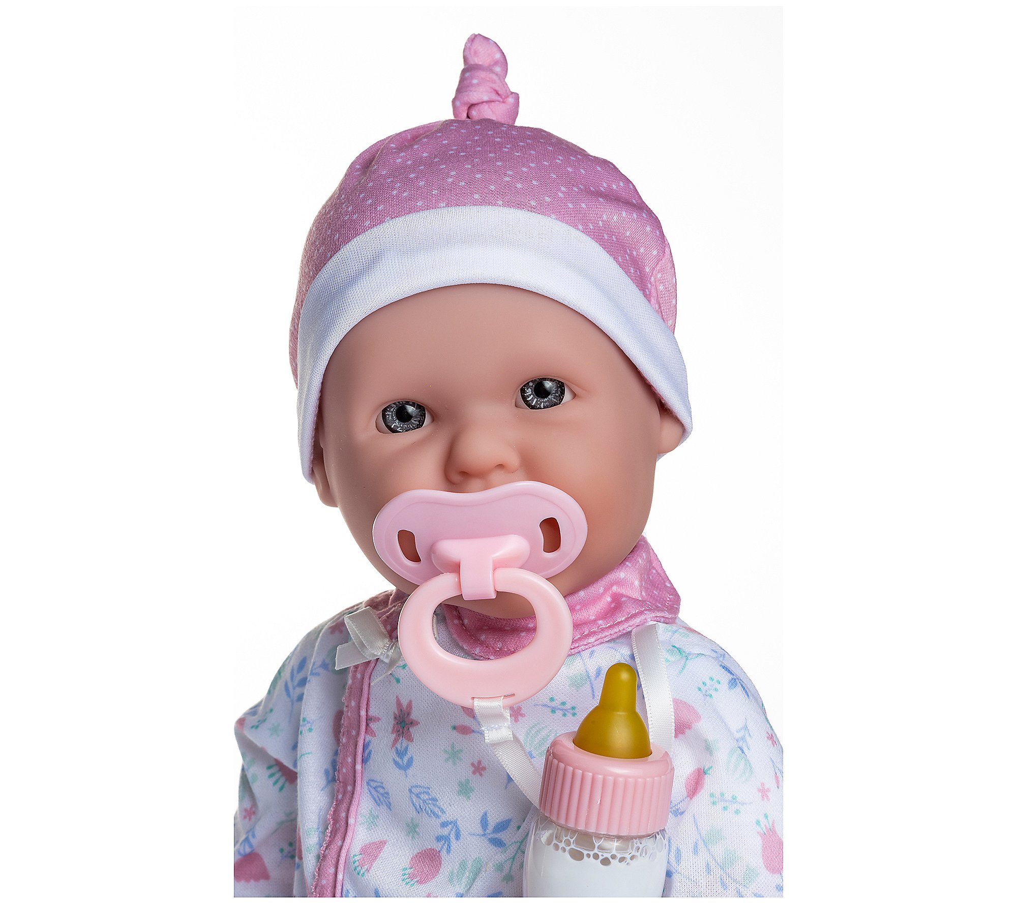 JC Toys La Baby Soft Body Baby Doll and 2 Piece Outfit