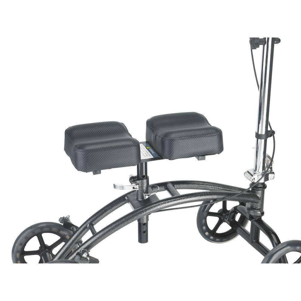 Drive Medical Dual Pad Steerable Knee Walker with Basket 796