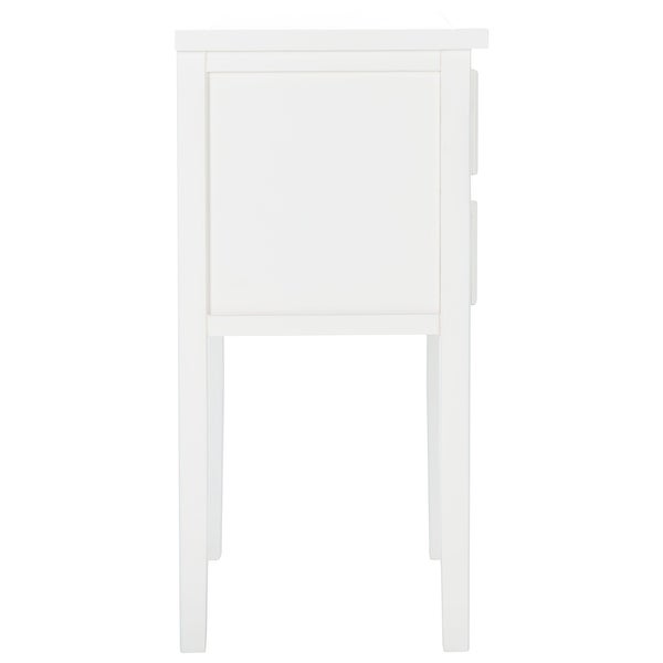 SAFAVIEH Toby White End Table - 16.9