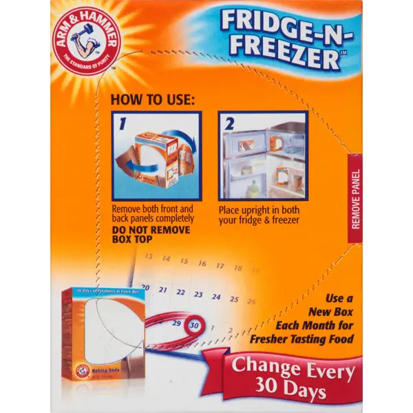 Arm and Hammer 14 oz Baking Soda Fridge-n-Freezer Odor Absorber