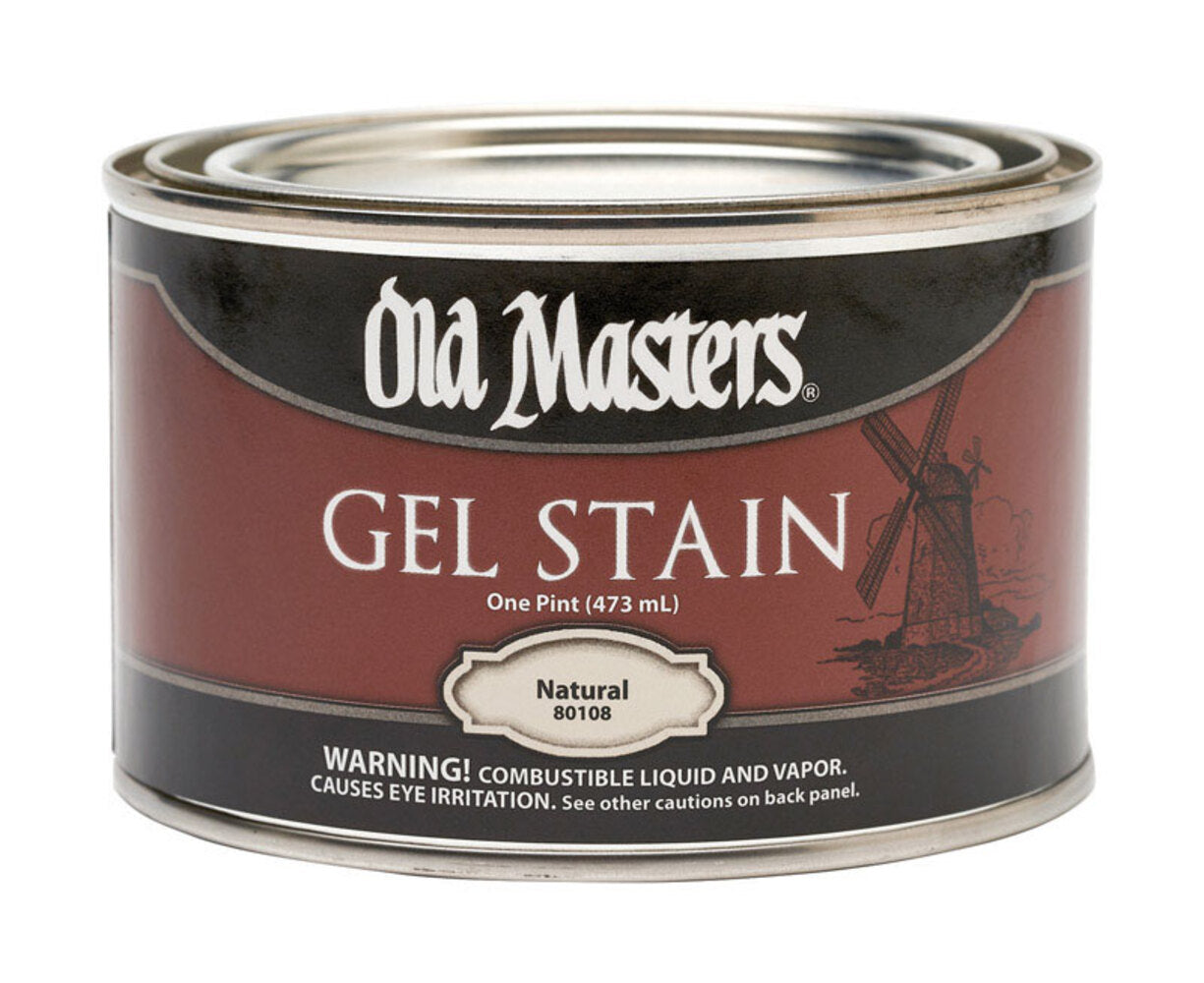 GEL STAIN NATURAL 1PT