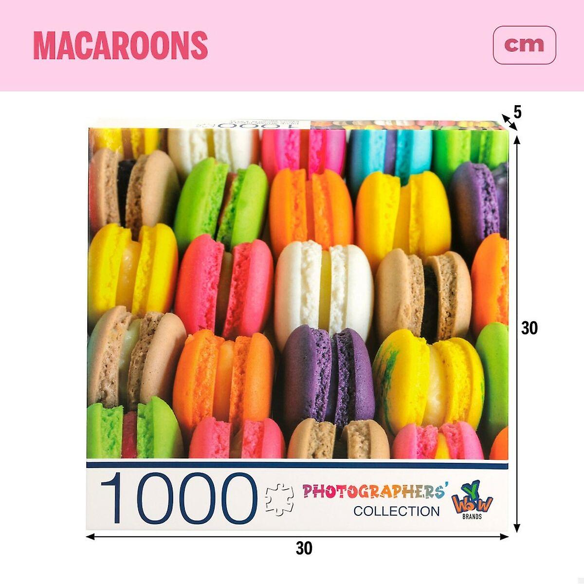 Puzzle Colorbaby Macaron 6 Units 68 x 51 x 0，1 cm