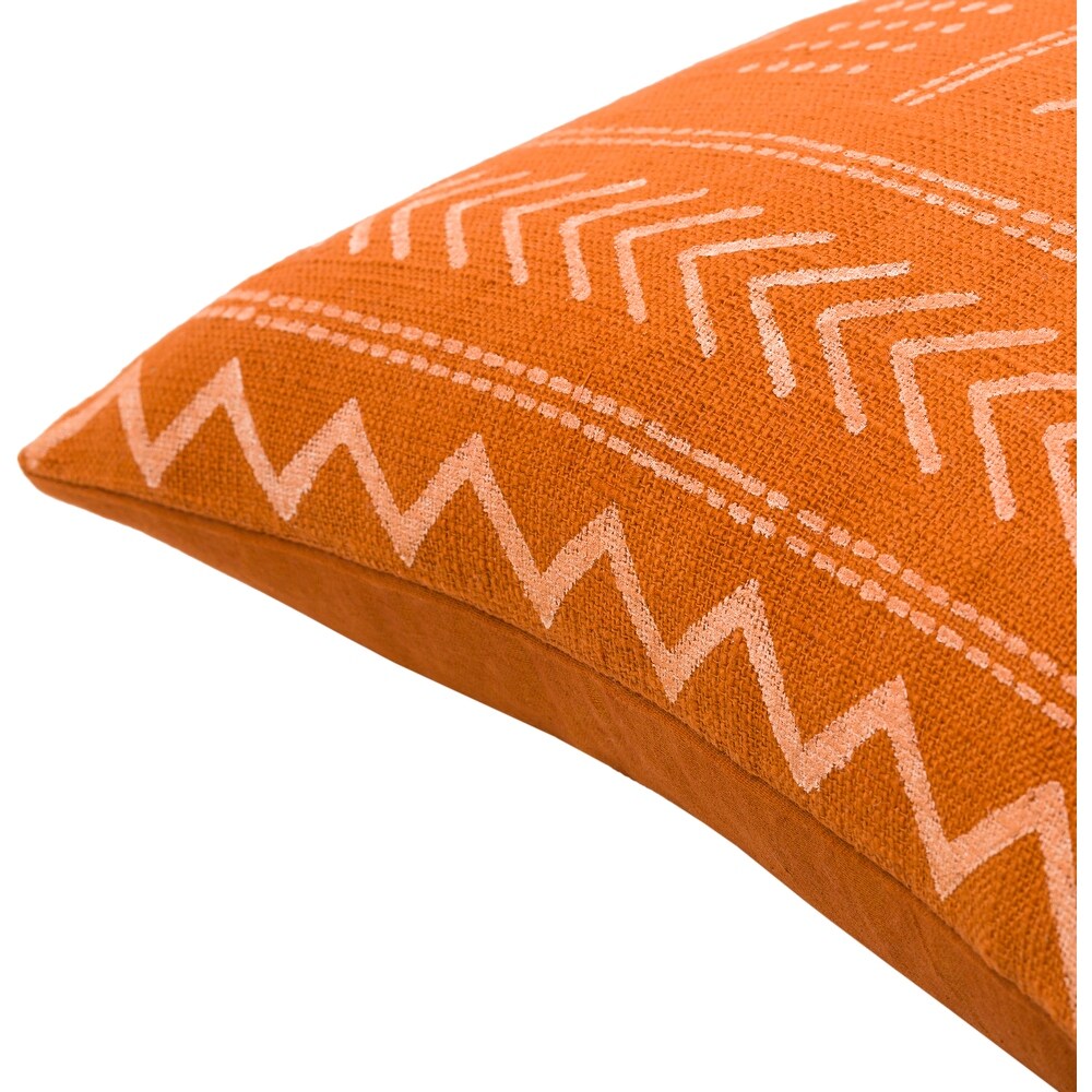 Kaiae Geometric Global Pattern Throw Pillow