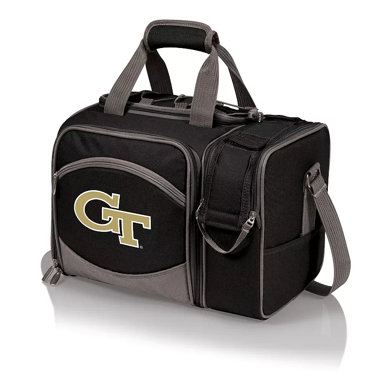 Picnic Time Georgia Tech Yellow Jackets Malibu Picnic Basket Cooler Set