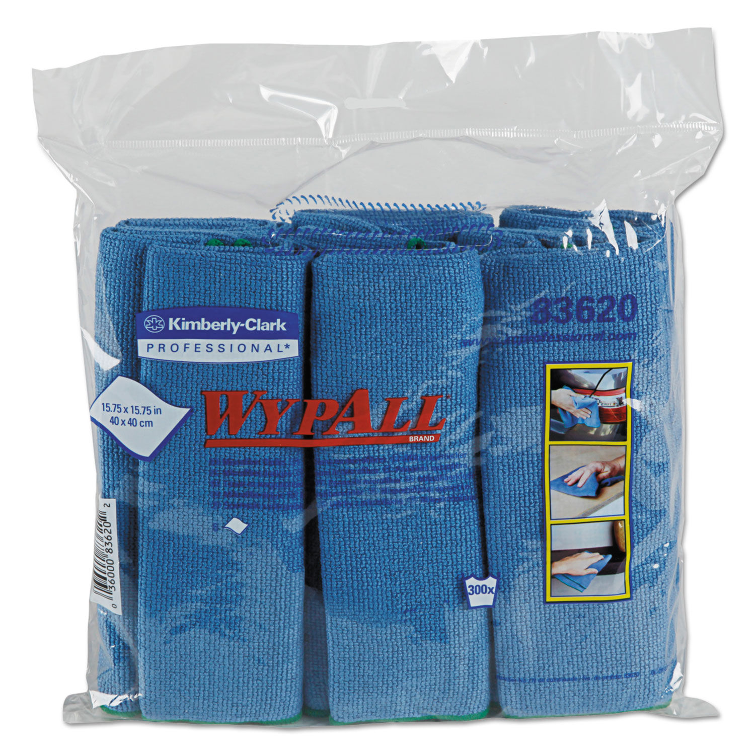 Microfiber Cloths by WypAllandreg; KCC83620CT