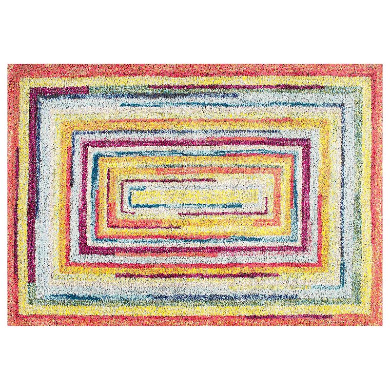 nuLOOM Carnival Hargis Labyrinth Striped Rug