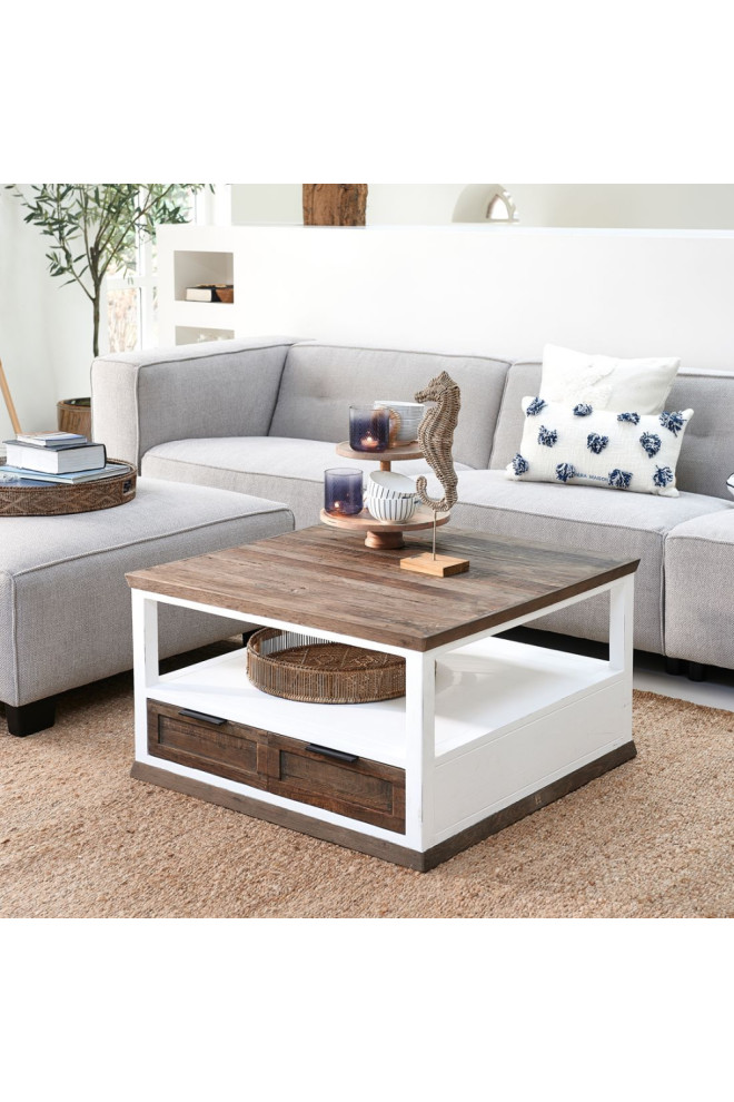 Modern Wood Coffee Table  Rivi√®ra Maison Metropolitan   Farmhouse   Coffee Tables   by Oroa   Distinctive Furniture  Houzz