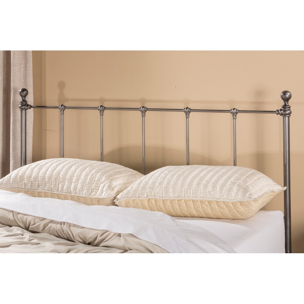 Hillsdale Molly Metal Headboard  Black Steel