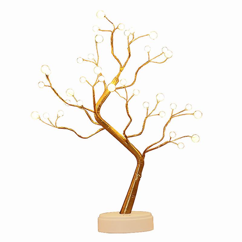 Tabletop Bonsai Tree Light， Led Copper Wire Fairy String Lights ， Diy Artificial Tree Lamp For Bedroom Desktop Christmas Party Indoor Decoration Light