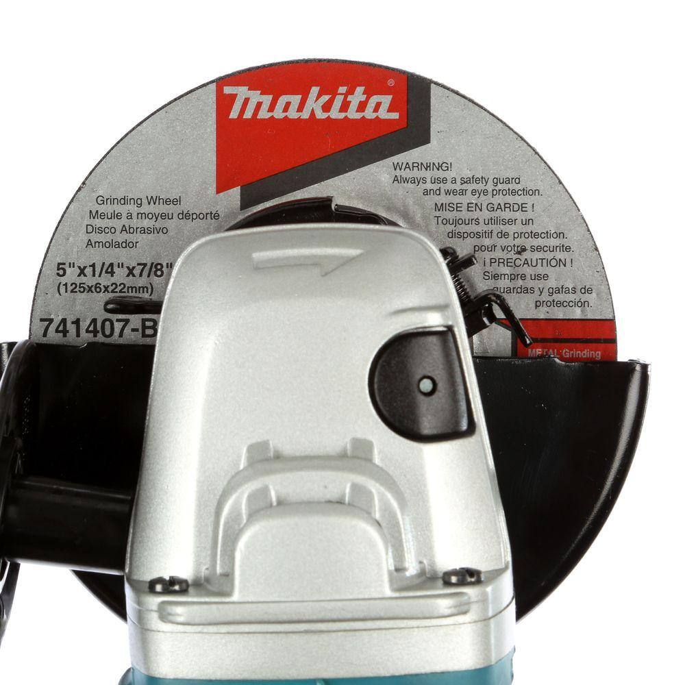 Makita 12 Amp 5 in. SJS High-Power Angle Grinder 9565CV