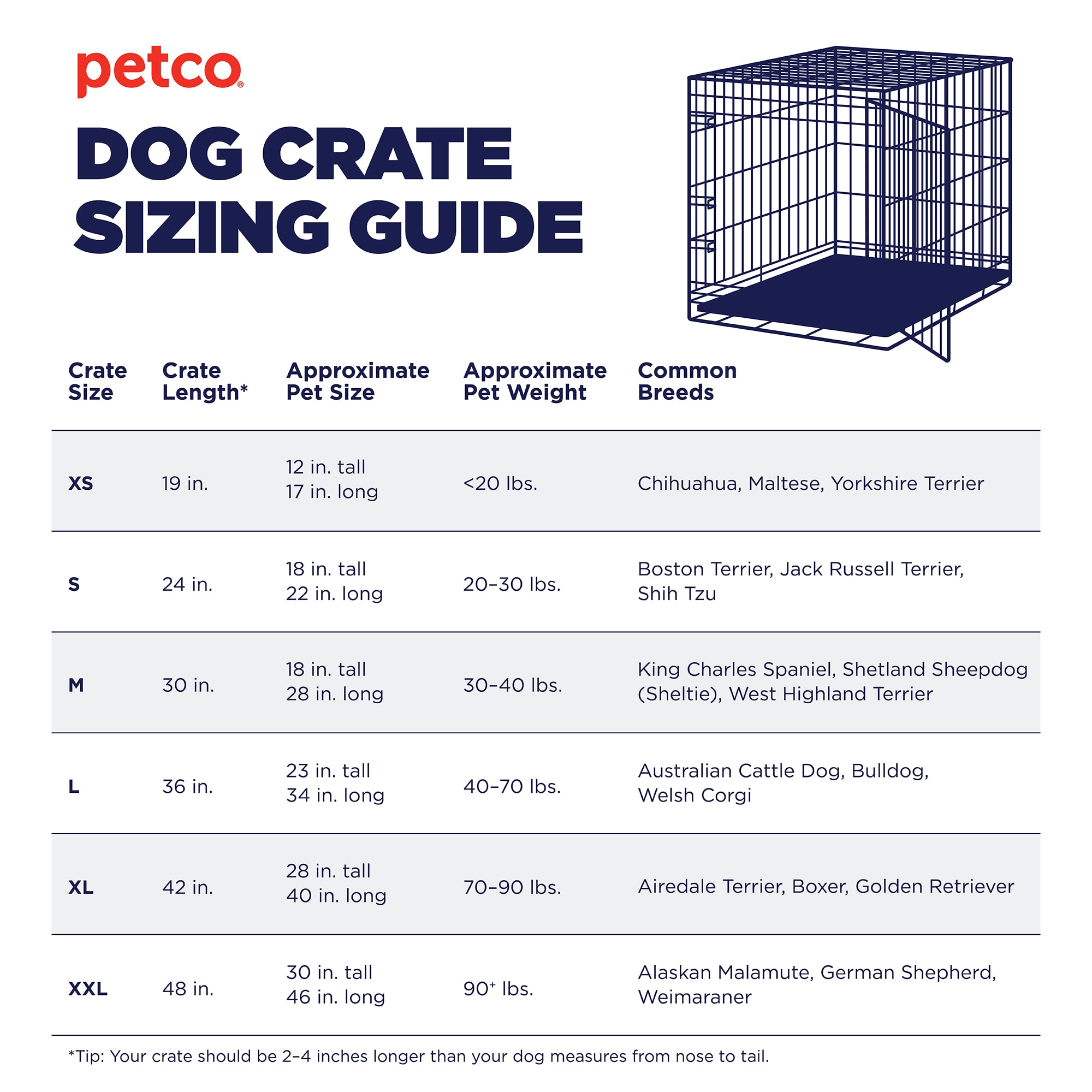 You  Me 2-Door Folding Dog Crate， 36.8