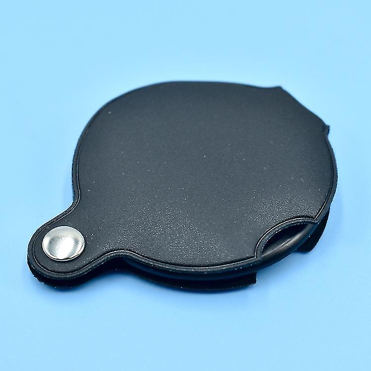 Mini Pocket Magnifying Glass 10x Foldable Handheld Jewelry Magnifying Glass With Metal Protection