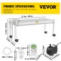 Hydroponic Grow Kit - 36 Plant Sites， 1 Layer Indoor Planting Kit with Water Pump， 4 Pipes