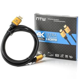 NTW 6 ft. Ultra-High Definition 4K Pure Pro HDMI Cable with Ethernet NHDMI2P-006P