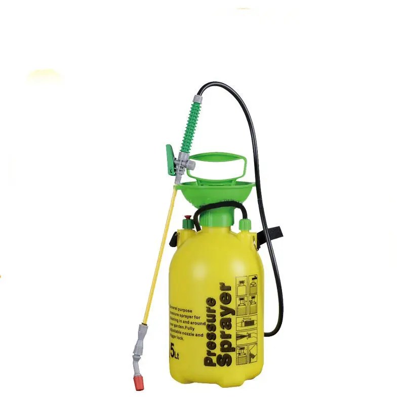 5L Trigger Pressure Garden Hose Sprayer Single Shoulder Garden Pressure Sprayer For Agriculture