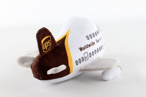 Daron Ups Plush Airplane  MT031