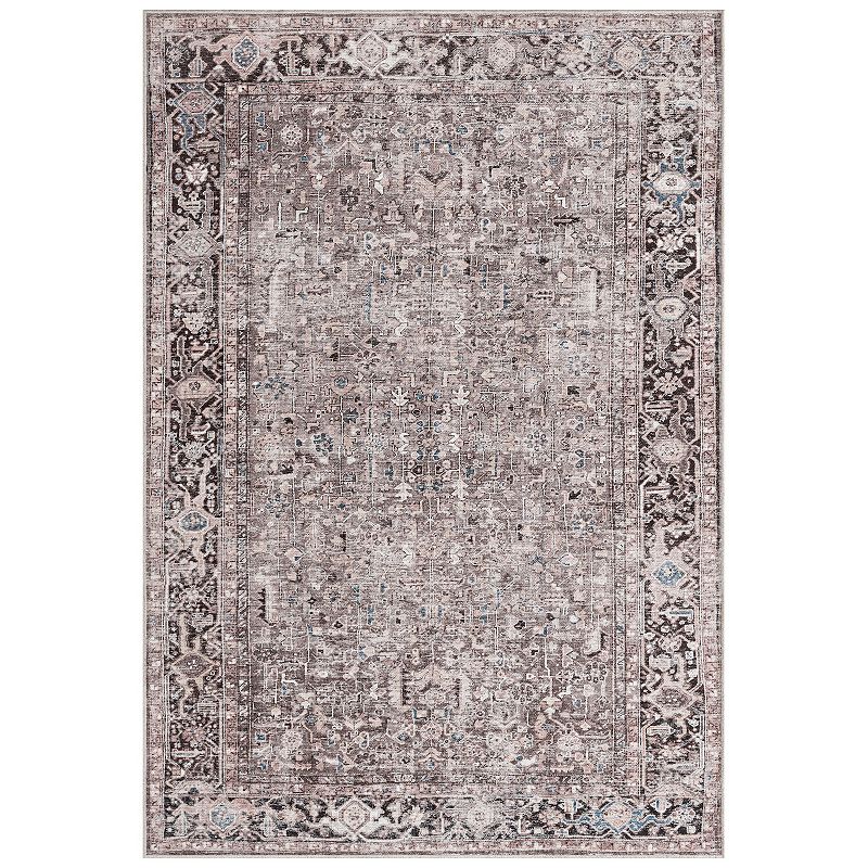 Everwash Callaghan Edith Distressed Medallion Area Rug or Runner