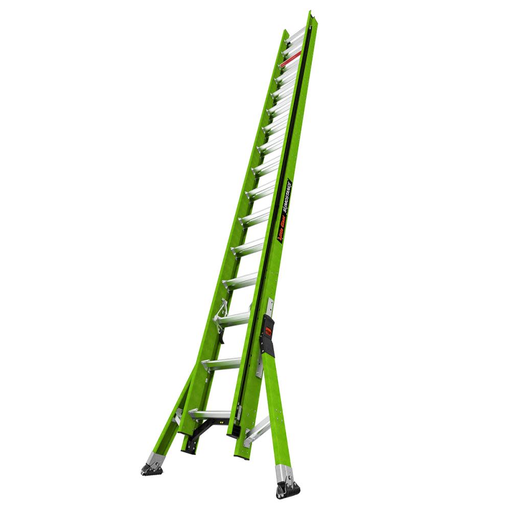 HyperLite SumoStance 32 ft Type IA Fiberglass Extension Ladder