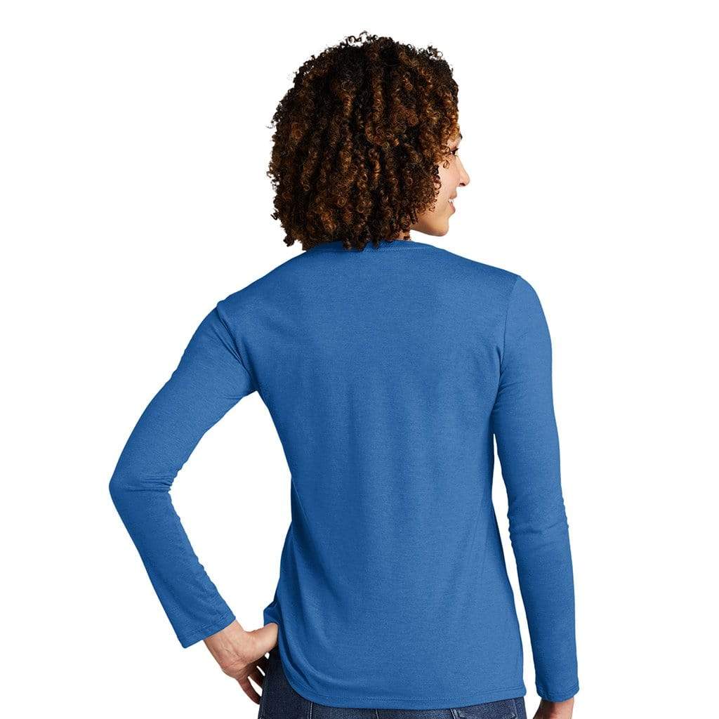 Allmade Women's Tri-Blend Long Sleeve Crewneck Shirt