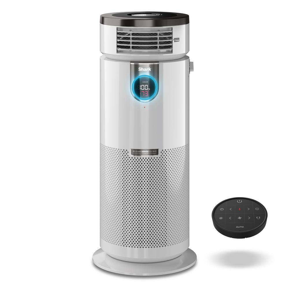 Shark Air Purifier 3-in-1 HEPA Filter Air Purifier Purified Heat Purifed Fan 1000 sq. ft. HC502