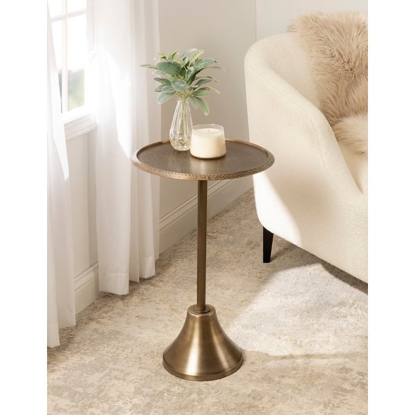 Kate and Laurel Sanzo Metal Side Table