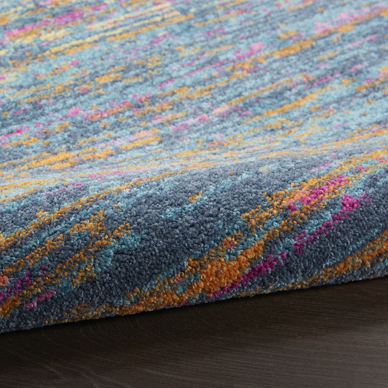 Nourison Passion Ojai Blue Multi Area Rug