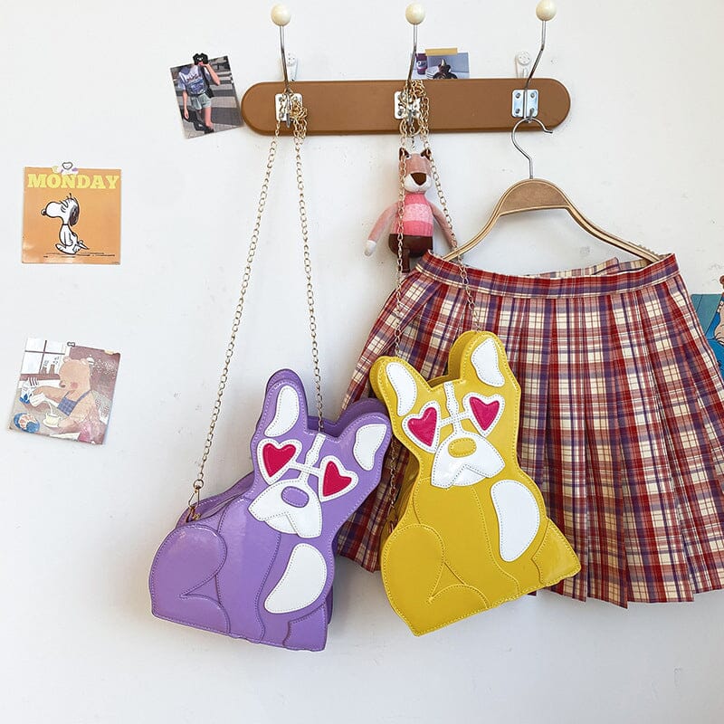 Loving Dog Crossbody Bag