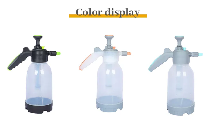 Manufacturer Supply 2L Hand Pressure Water spray bottle Plastic Garden Sprayer manual PUMP SPRAY