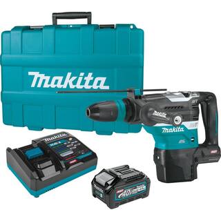 Makita 40V Max XGT Brushless Cordless 1-916 in. AVT Rotary Hammer Kit AFT AWS Capable (4.0Ah) GRH05M1