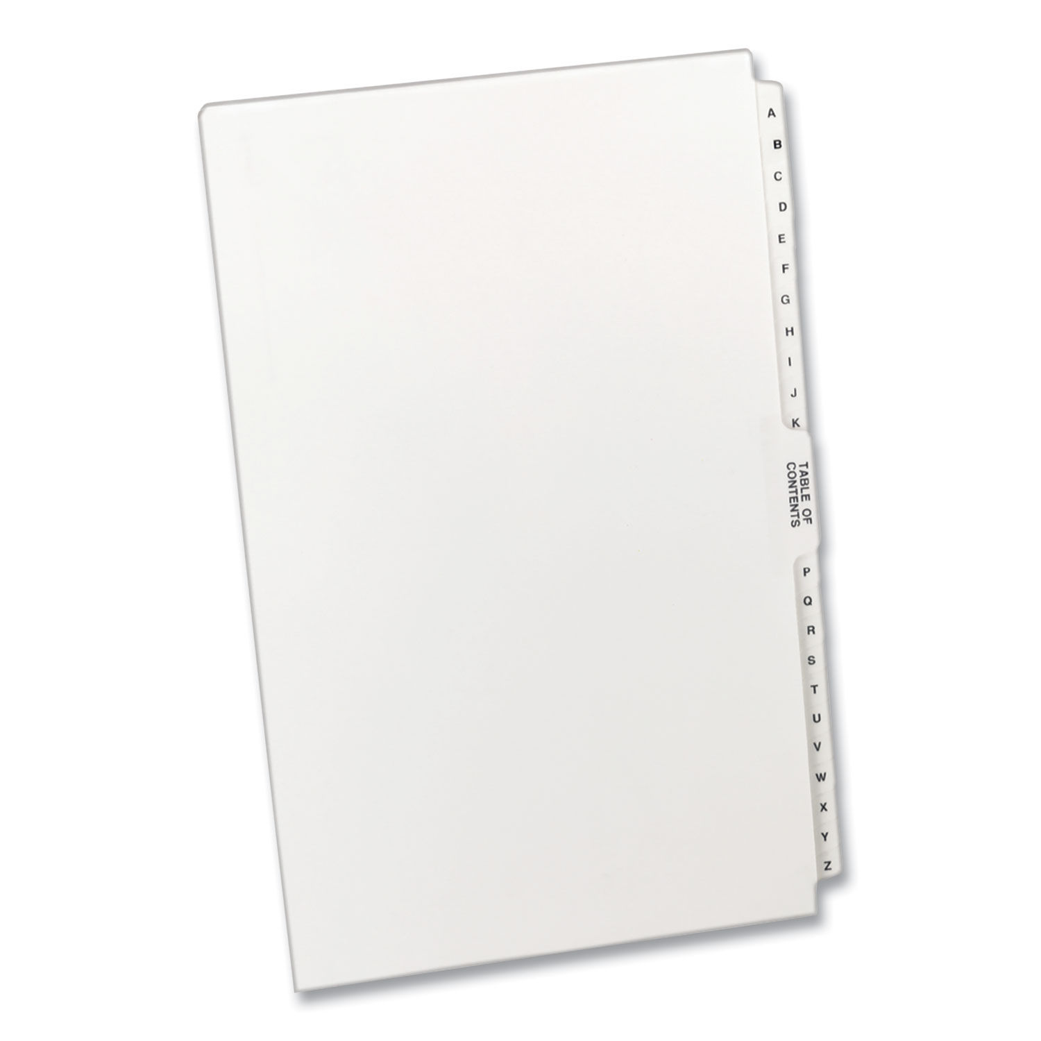 Preprinted Legal Exhibit Side Tab Index Dividers by Averyandreg; AVE11375