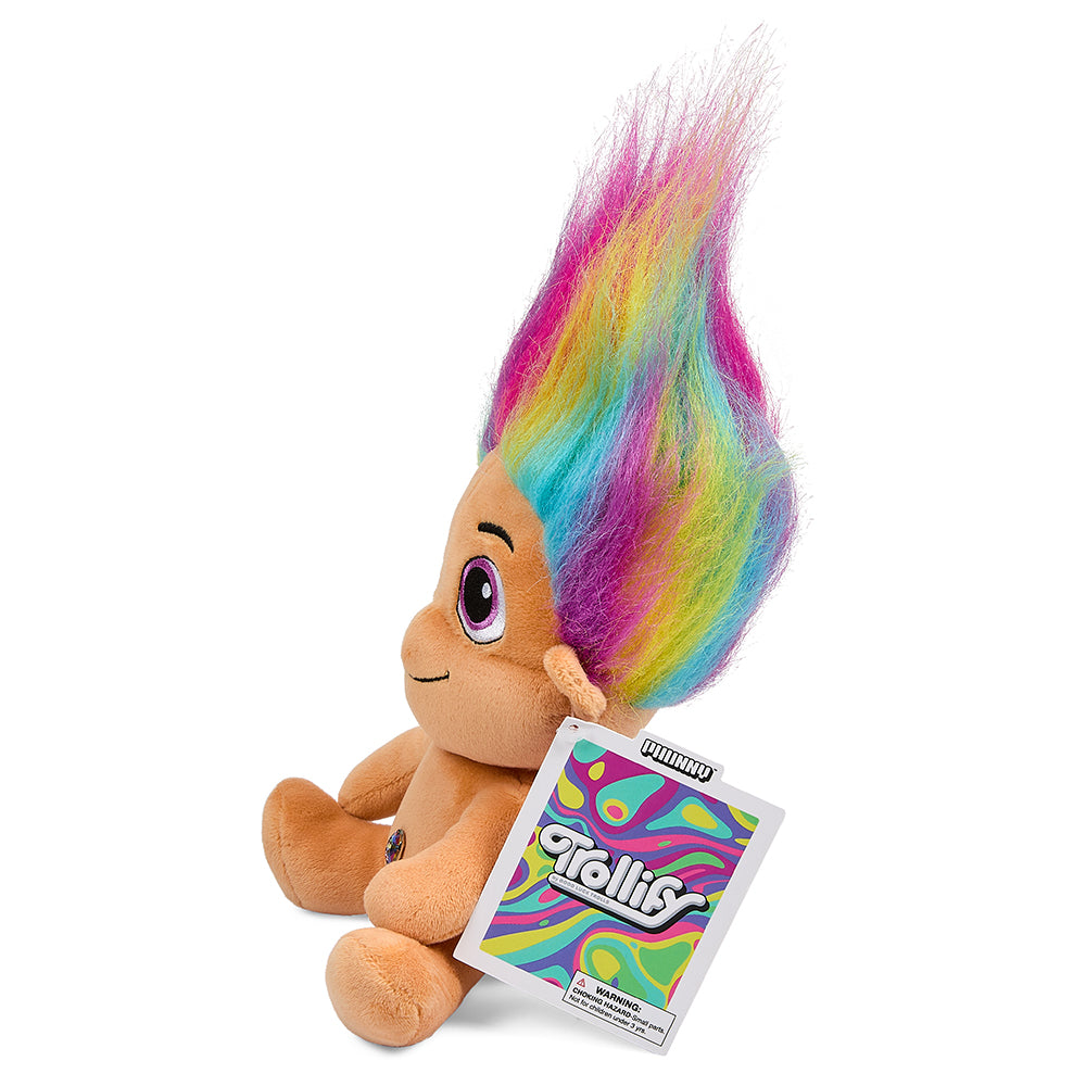 Trolls Peach Troll with Rainbow Hair 8