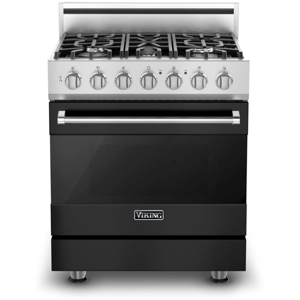 Viking 30-inch Freestanding Dual-Fuel Range with Vari-Speed Dual Flow Convection CRVDR3302-5BCSLP