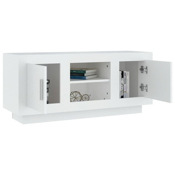 TV Cabinet White 40.2