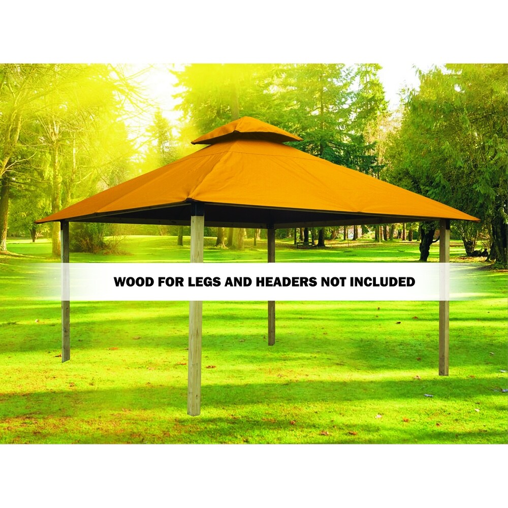 12 ft. sq. ACACIA Gazebo Roof Framing and Mounting Kit