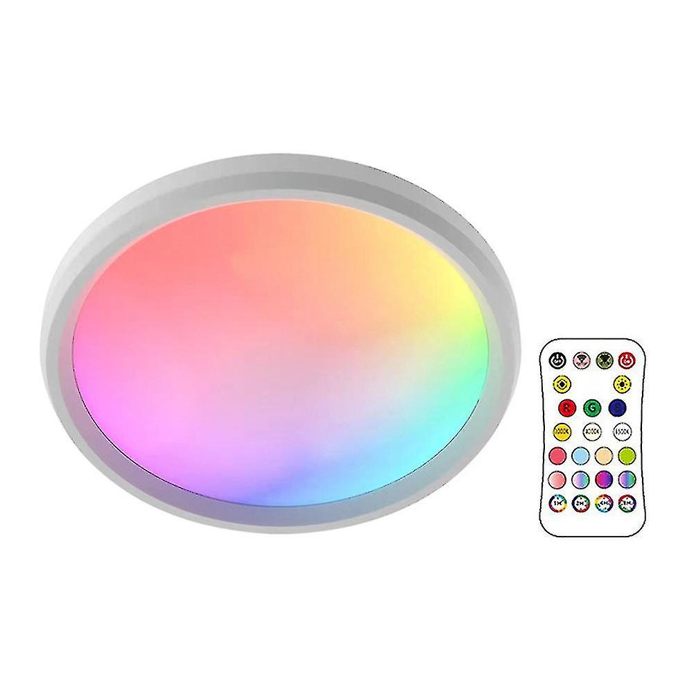 12 Inch 24w Smart App Ceiling Light Rgbcw 2700k-6500k Dimming Color Wifi 2.4g Remote Control Led Li