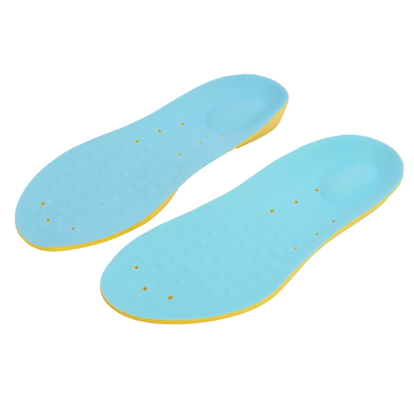 2pair Foot Support Soft Insoles Sports Breathable Elastic Shoe Pad Running Shoe Insertss