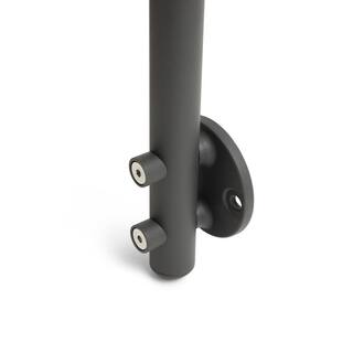 Dolle PA2ab 42 in. x 1-12 in Anthracite side mount post 86019