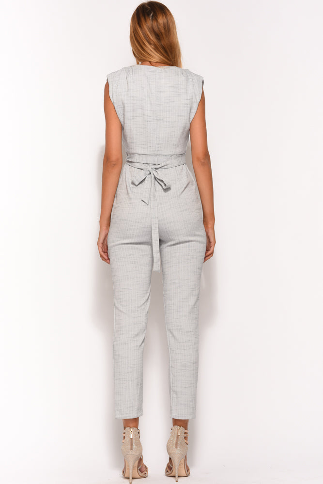 Healing Gems Jumpsuit Grey