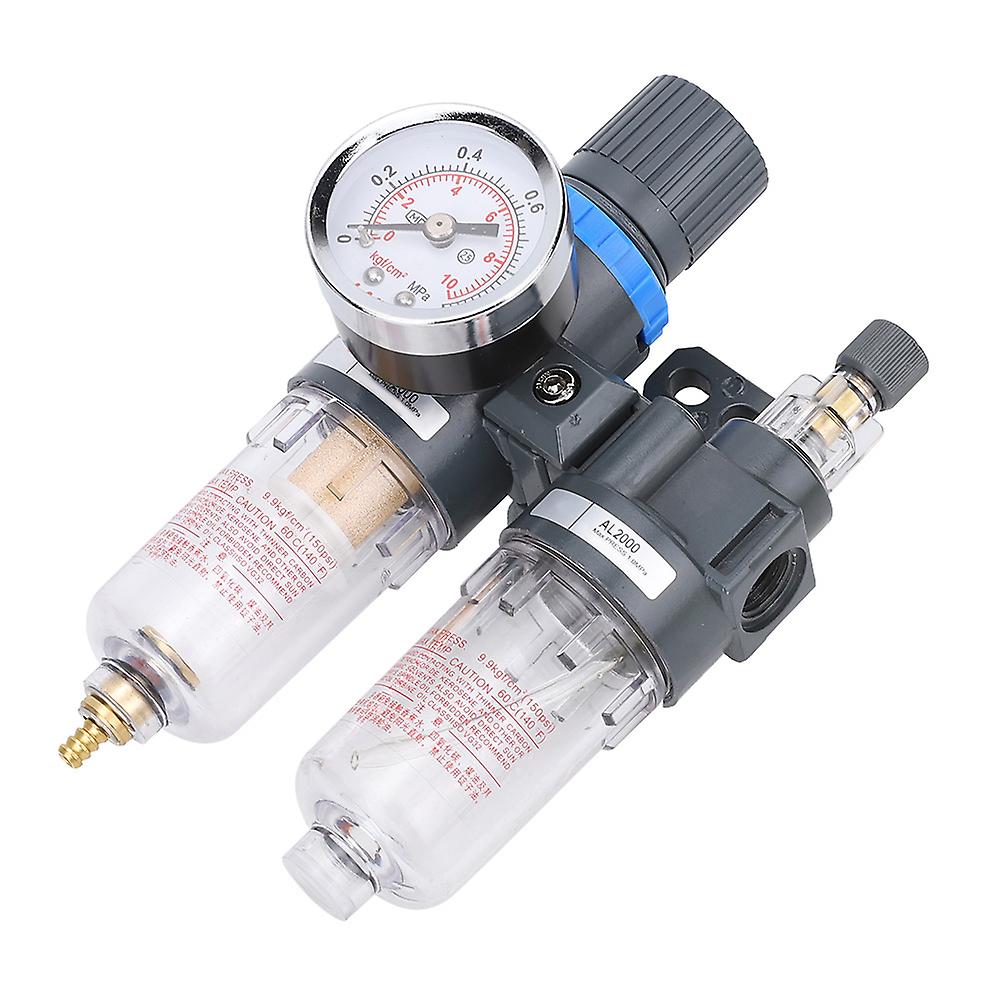 Air Filter Relief-pressure Valve High Quality Oil Water Separator Regulator G1/4in Afc2000