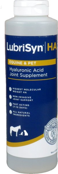 LubriSyn HA Hyaluronic Acid Horse and Pet Joint Supplement